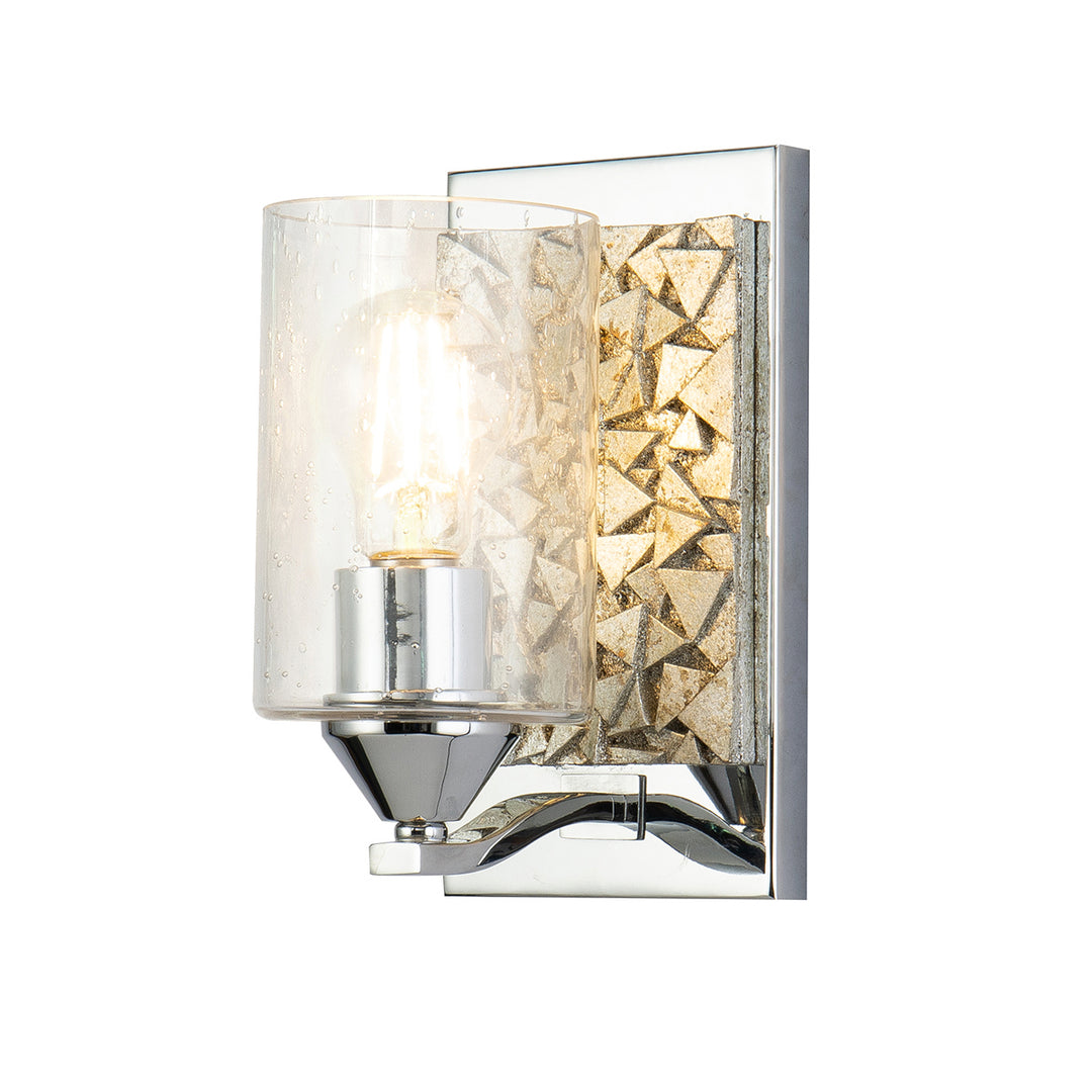 Lucas+McKearn Bocage Bb90586pc-1b1s Wall Sconce Light - Polished Chrome