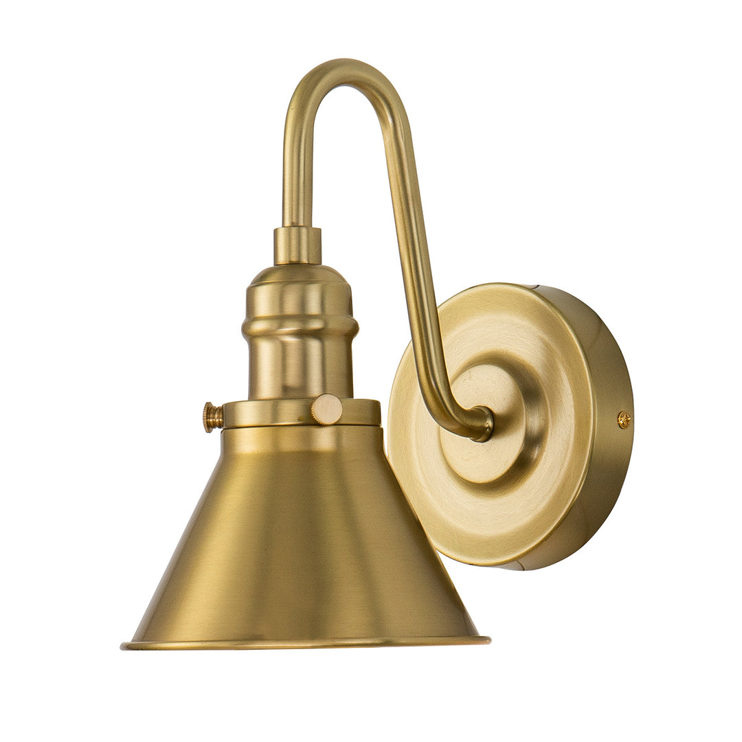 Lucas+McKearn Provence Bb90684agb-1 Wall Sconce Light - Aged Brass