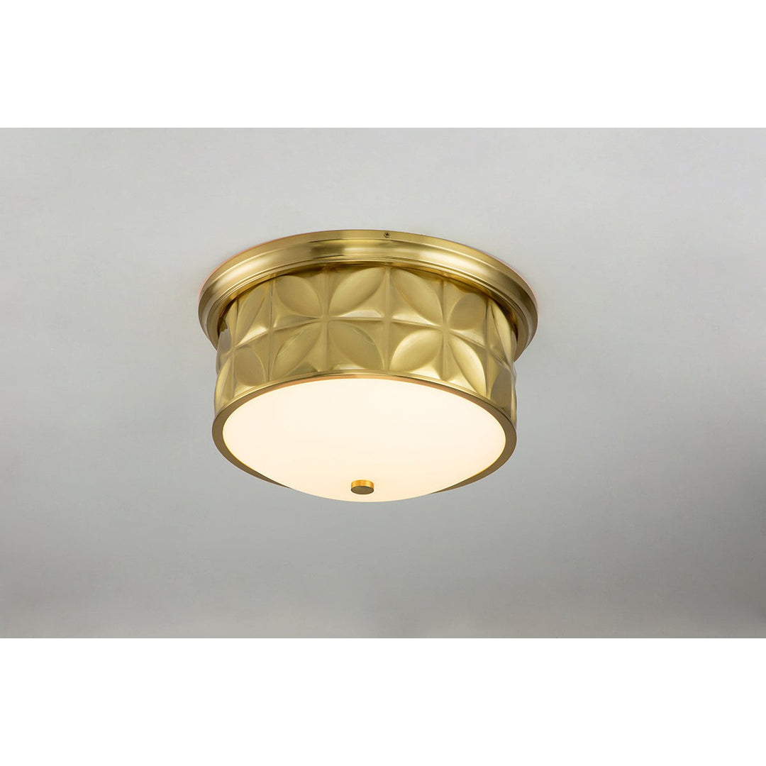 Lucas+McKearn Epsilon Fm1300agb-17 Ceiling Light - Aged Brass