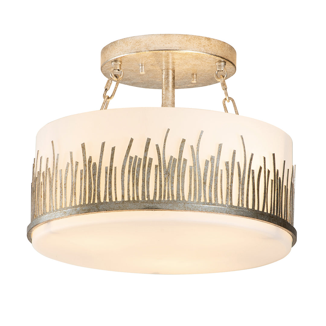 Lucas+McKearn Sawgrass Fm90610s-15 Ceiling Light - Silver