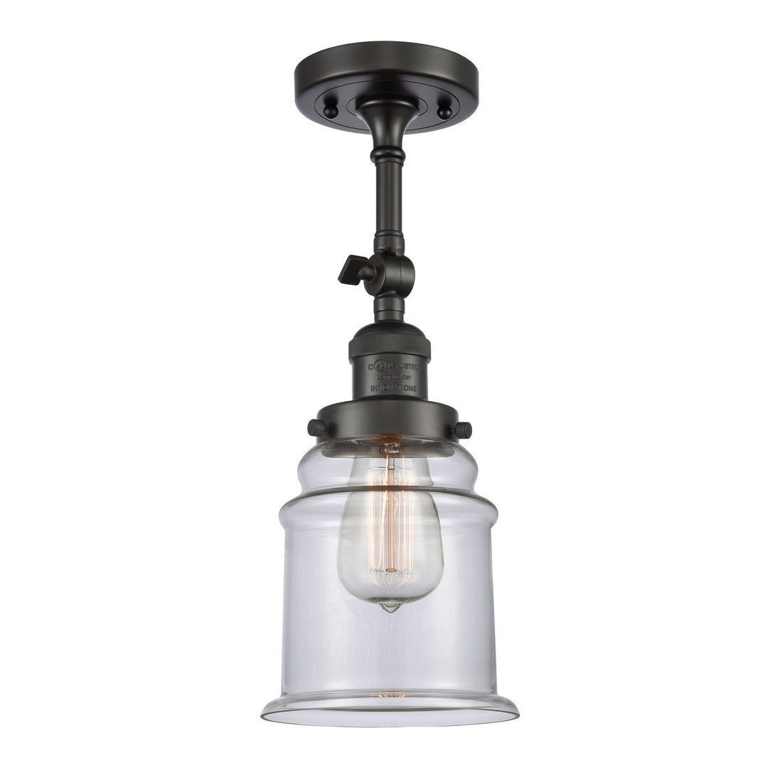 Innovations Franklin Restoration 203-OB-G182-LED Wall Sconce Light - Oil Rubbed Bronze