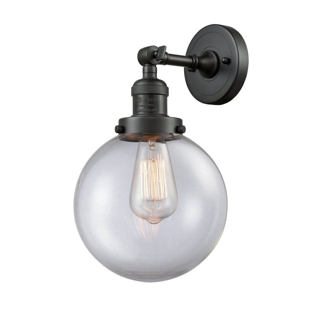 Innovations Franklin Restoration 203-OB-G202-8 Wall Sconce Light - Oil Rubbed Bronze
