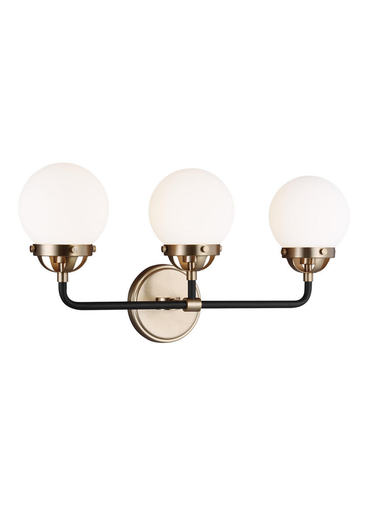Visual Comfort Studio Cafe 4487903-848 Bath Vanity Light 22 in. wide - Satin Brass