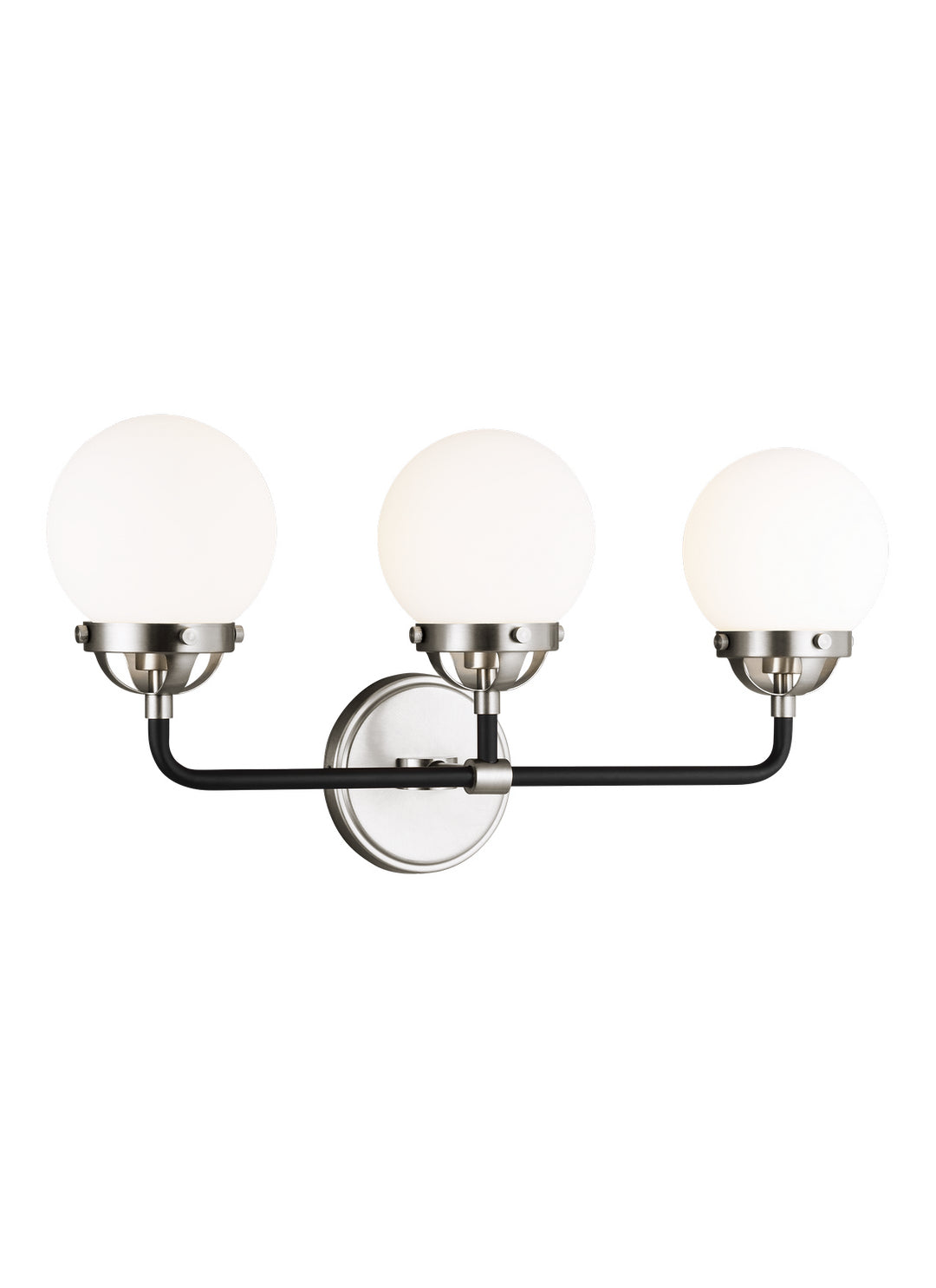 Visual Comfort Studio Cafe 4487903-962 Bath Vanity Light 22 in. wide - Brushed Nickel