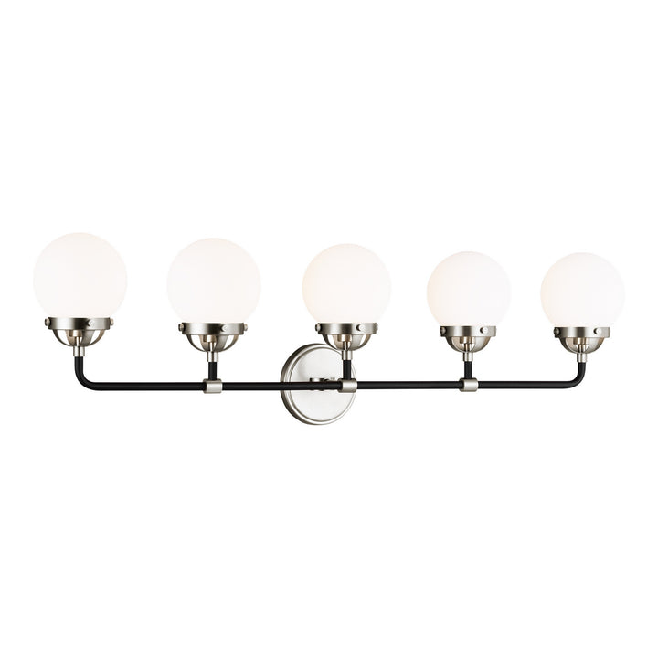 Visual Comfort Studio Cafe 4487905-962 Bath Vanity Light 39 in. wide - Brushed Nickel