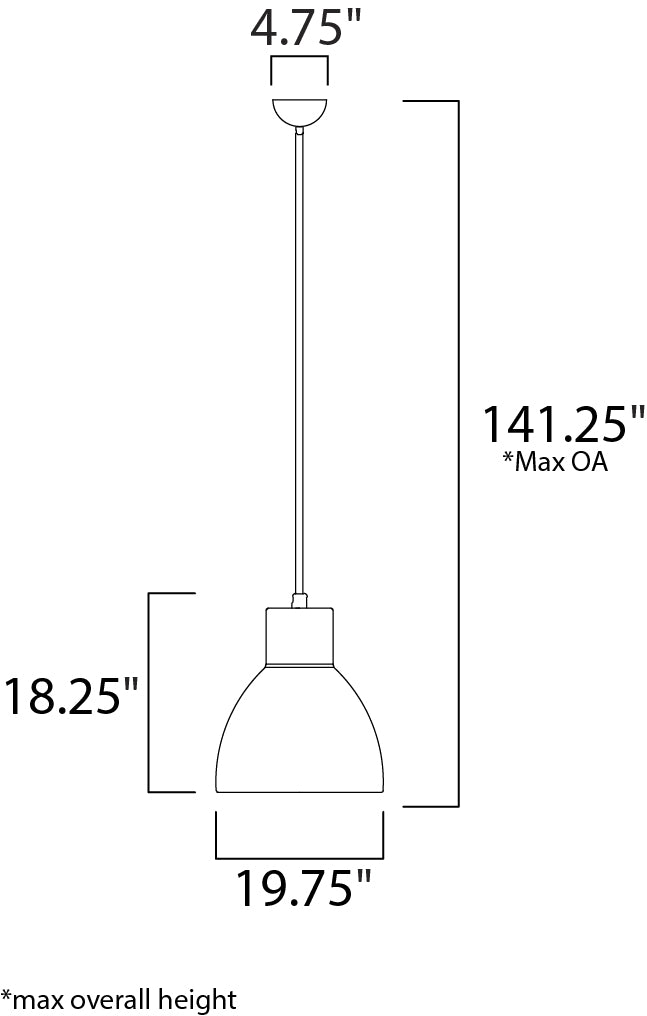 Maxim Cora 11026BKGLD Pendant Light - Black / Gold