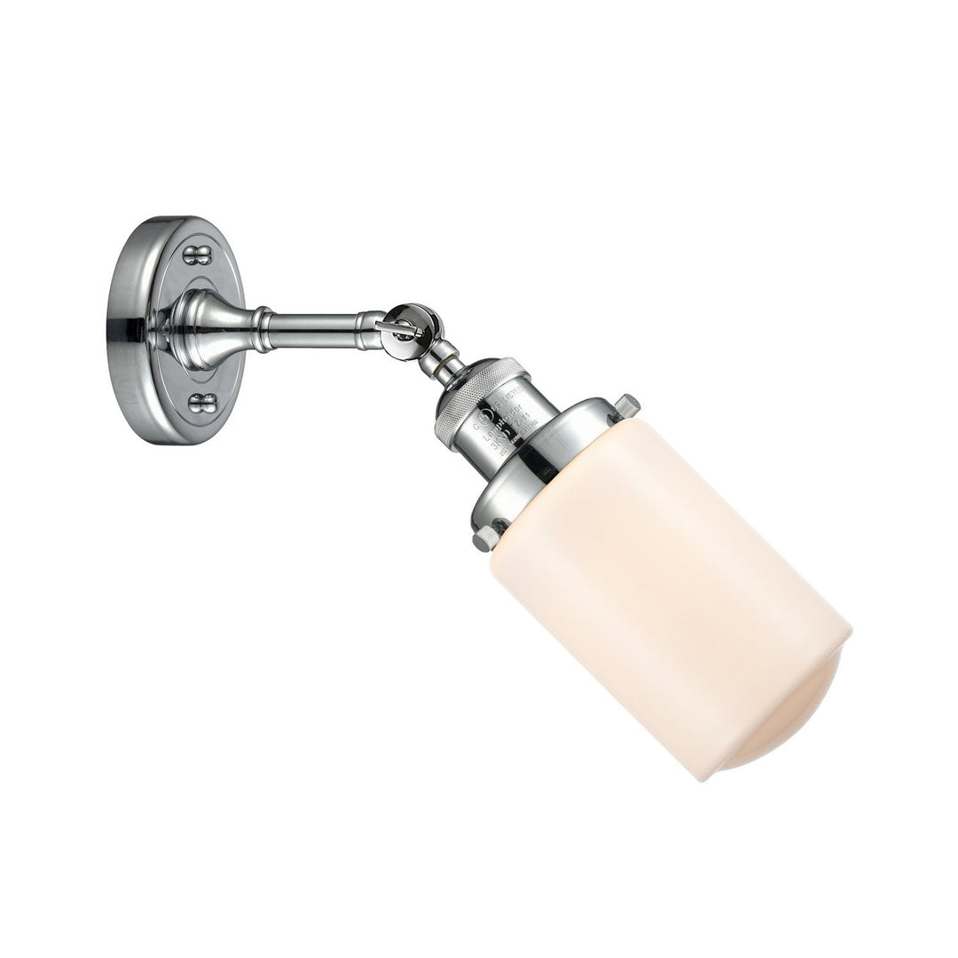 Innovations Franklin Restoration 203-PC-G311-LED Wall Sconce Light - Polished Chrome