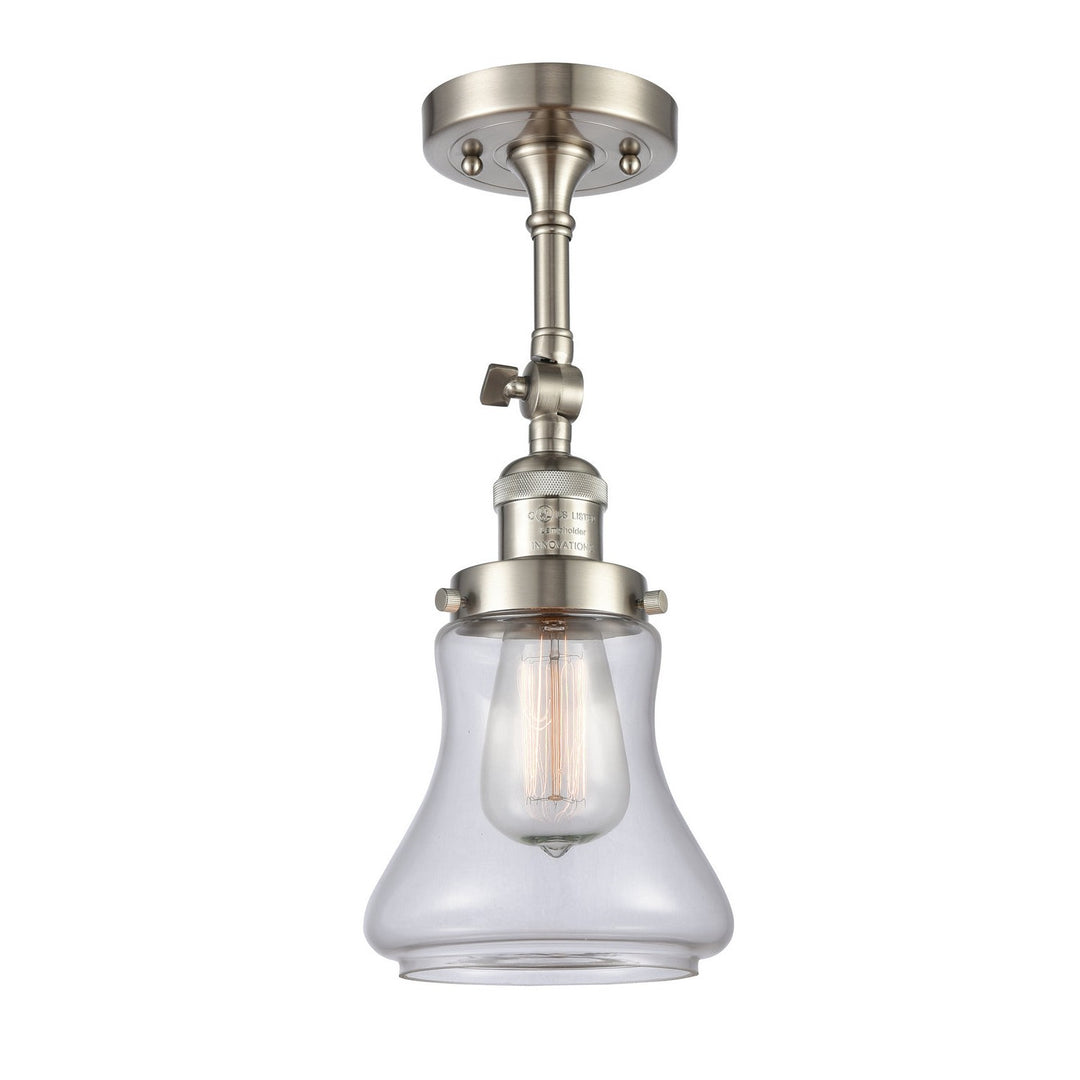 Innovations Franklin Restoration 203-SN-G192-LED Wall Sconce Light - Brushed Satin Nickel