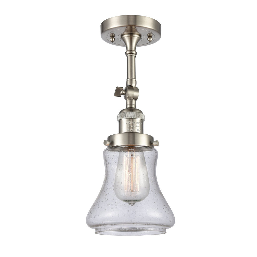 Innovations Franklin Restoration 203-SN-G194-LED Wall Sconce Light - Brushed Satin Nickel