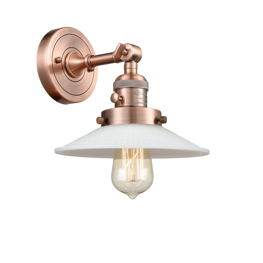 Innovations Franklin Restoration 203SW-AC-G1 Wall Sconce Light - Antique Copper