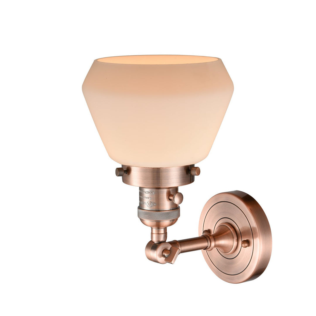 Innovations Franklin Restoration 203SW-AC-G171 Wall Sconce Light - Antique Copper