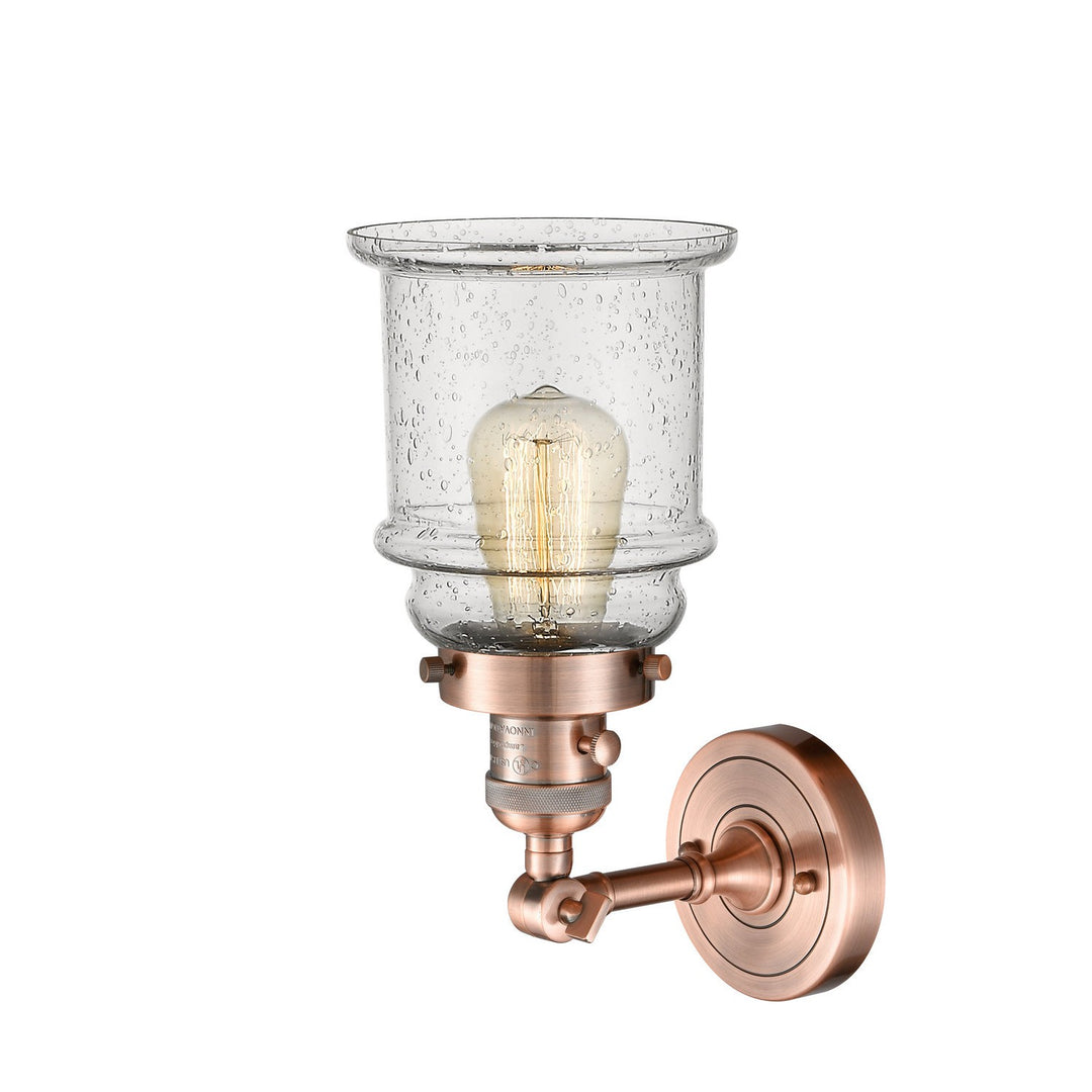 Innovations Franklin Restoration 203SW-AC-G184 Wall Sconce Light - Antique Copper