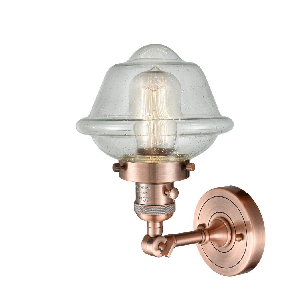 Innovations Franklin Restoration 203SW-AC-G534 Wall Sconce Light - Antique Copper