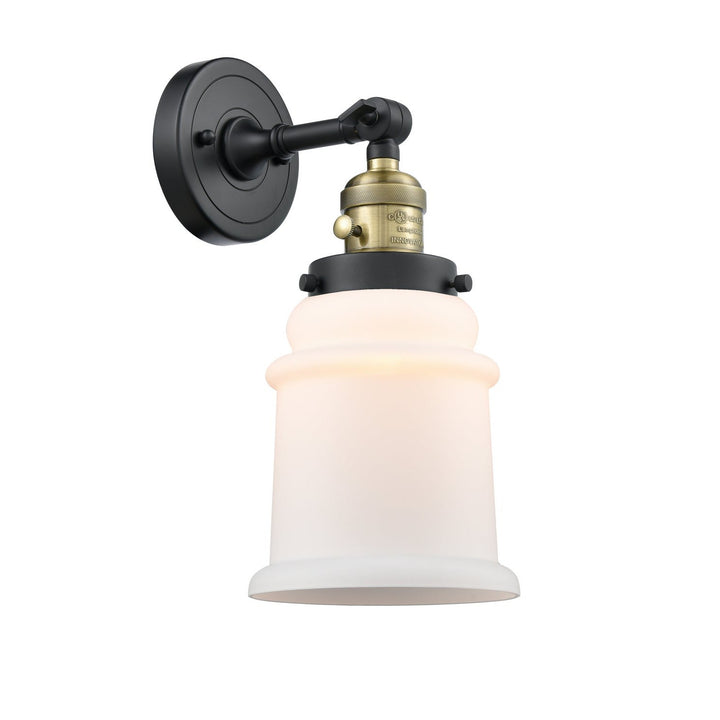 Innovations Franklin Restoration 203SW-BAB-G181 Wall Sconce Light - Black Antique Brass
