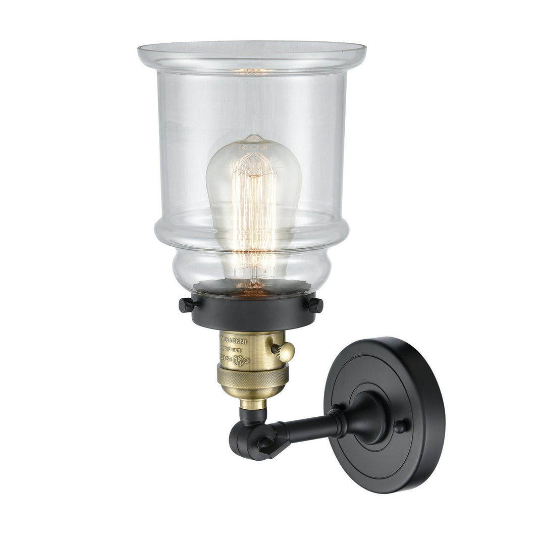 Innovations Franklin Restoration 203SW-BAB-G182 Wall Sconce Light - Black Antique Brass