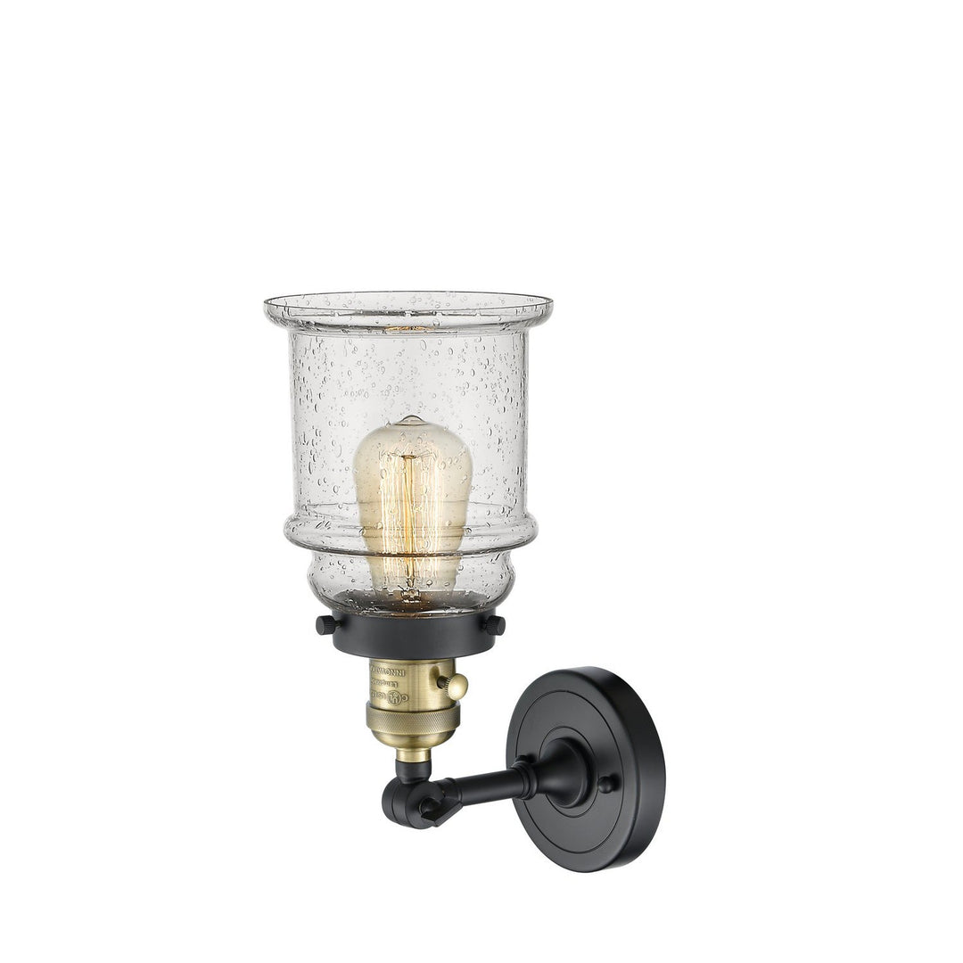 Innovations Franklin Restoration 203SW-BAB-G184 Wall Sconce Light - Black Antique Brass