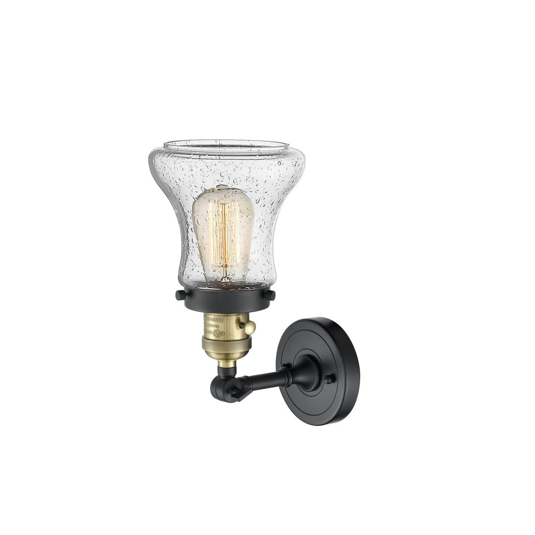Innovations Franklin Restoration 203SW-BAB-G194 Wall Sconce Light - Black Antique Brass