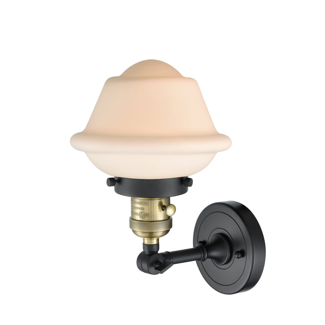 Innovations Franklin Restoration 203SW-BAB-G531 Wall Sconce Light - Black Antique Brass