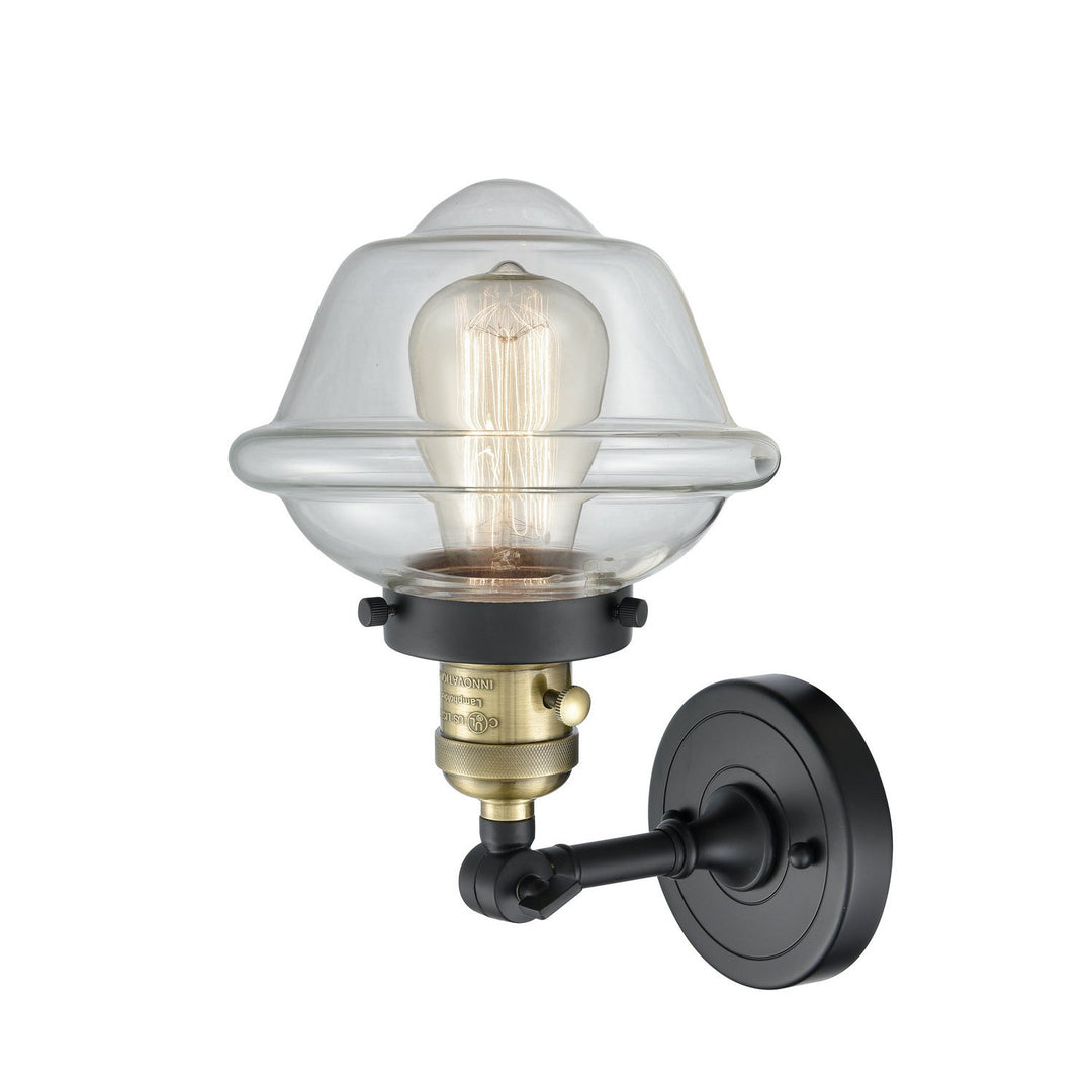 Innovations Franklin Restoration 203SW-BAB-G532 Wall Sconce Light - Black Antique Brass