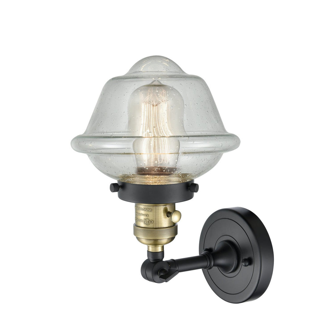 Innovations Franklin Restoration 203SW-BAB-G534 Wall Sconce Light - Black Antique Brass