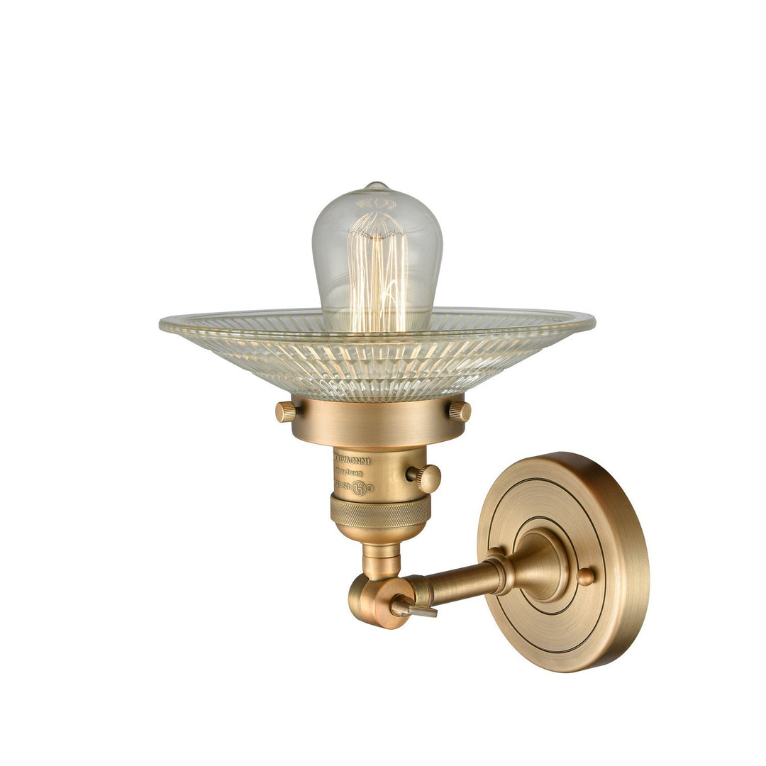 Innovations Franklin Restoration 203SW-BB-G2 Wall Sconce Light - Brushed Brass