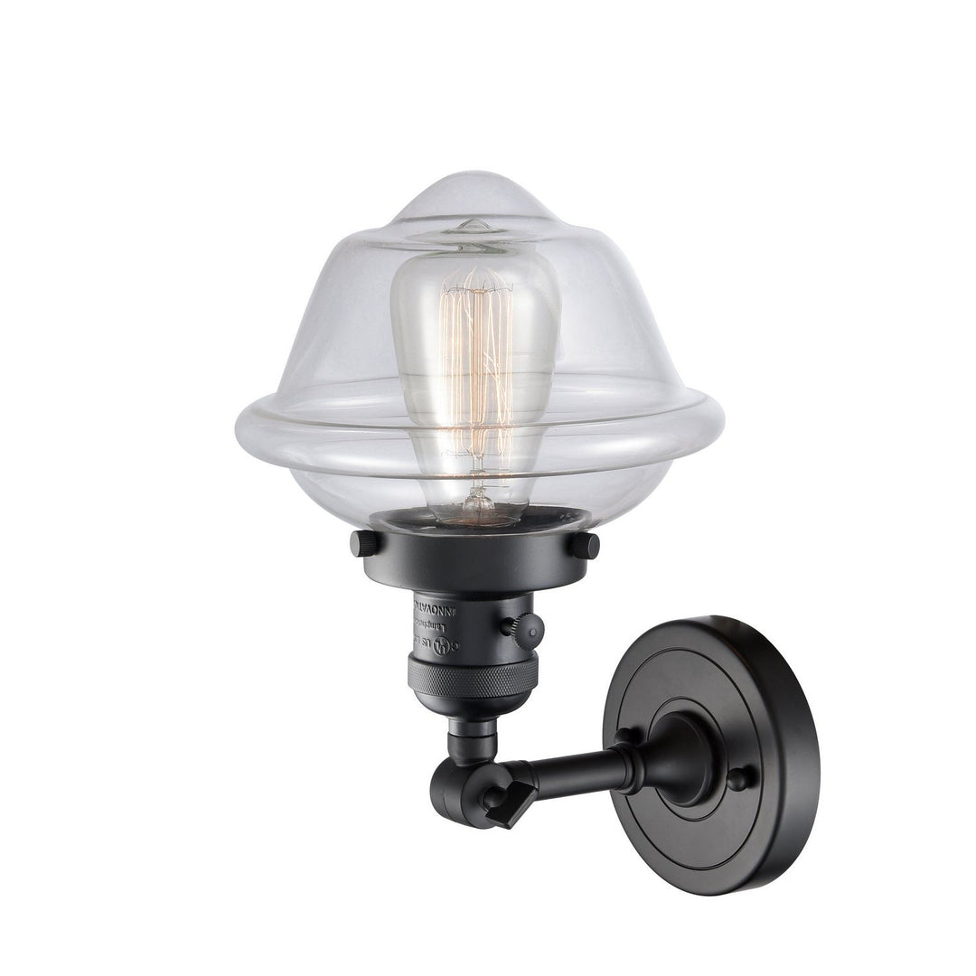 Innovations Franklin Restoration 203SW-BK-G532 Wall Sconce Light - Matte Black