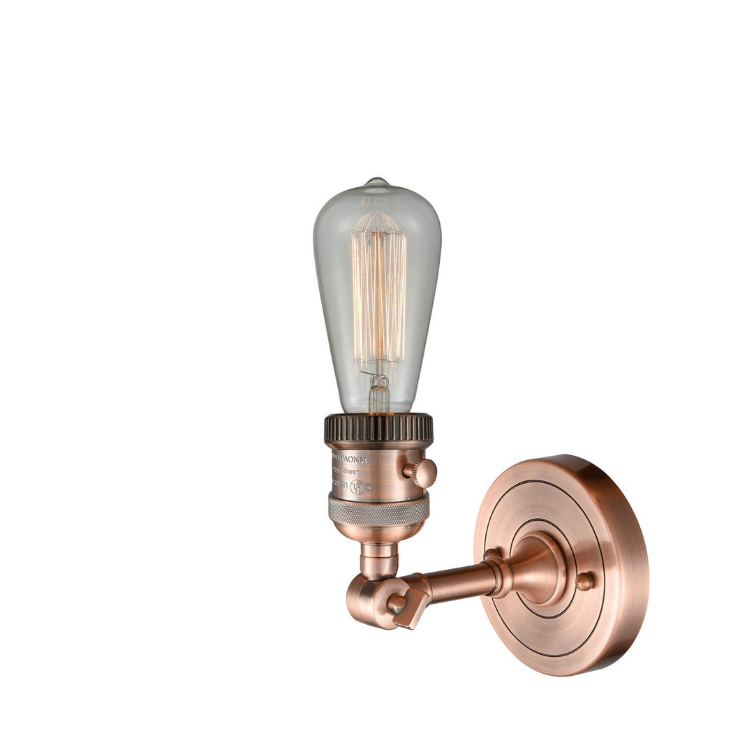 Innovations Franklin Restoration 203SWNH-AC Wall Light - Antique Copper
