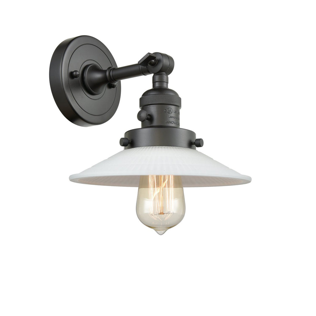 Innovations Franklin Restoration 203SW-OB-G1 Wall Sconce Light - Oil Rubbed Bronze