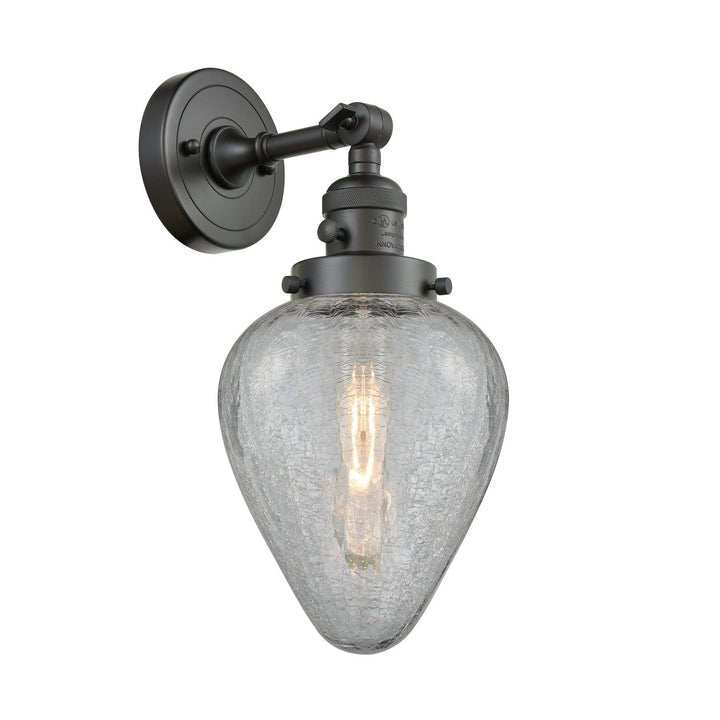 Innovations Franklin Restoration 203SW-OB-G165 Wall Sconce Light - Oil Rubbed Bronze