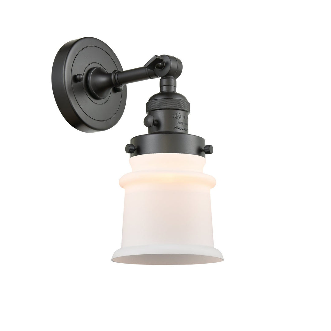 Innovations Franklin Restoration 203SW-OB-G181S Wall Sconce Light - Oil Rubbed Bronze