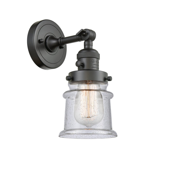 Innovations Franklin Restoration 203SW-OB-G184S Wall Sconce Light - Oil Rubbed Bronze