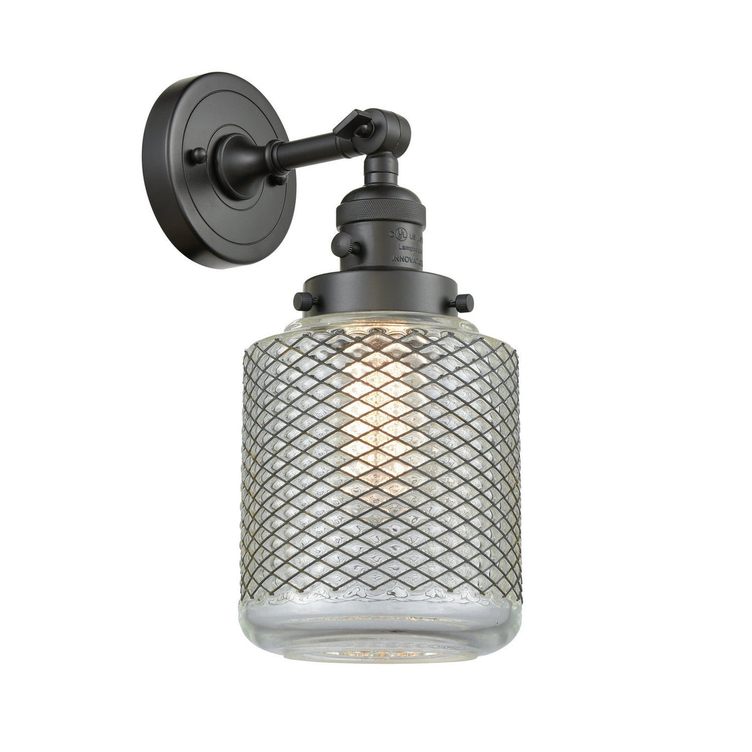 Innovations Franklin Restoration 203SW-OB-G262 Wall Sconce Light - Oil Rubbed Bronze