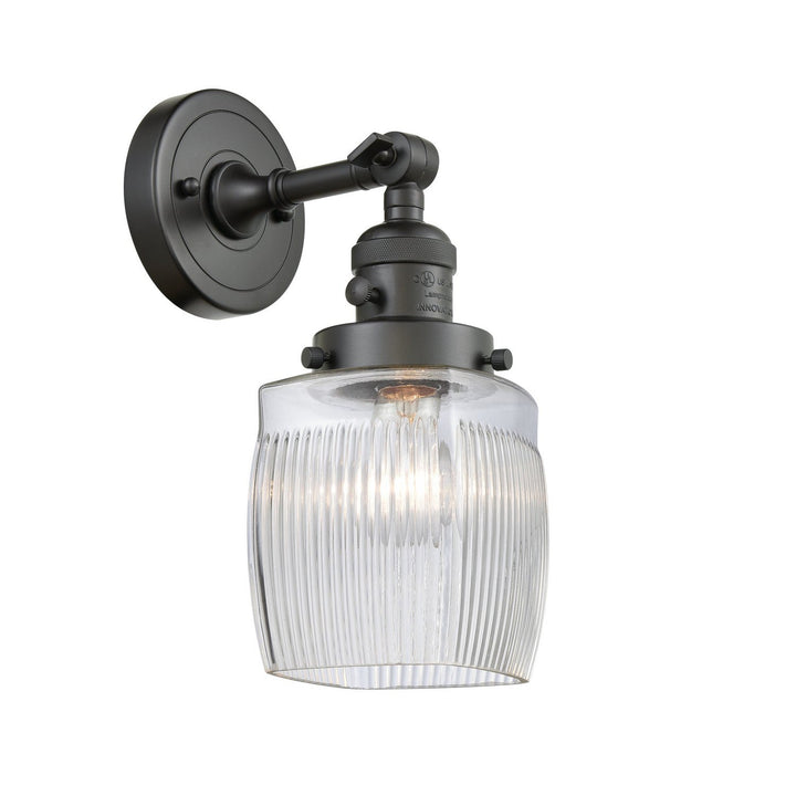 Innovations Franklin Restoration 203SW-OB-G302 Wall Sconce Light - Oil Rubbed Bronze