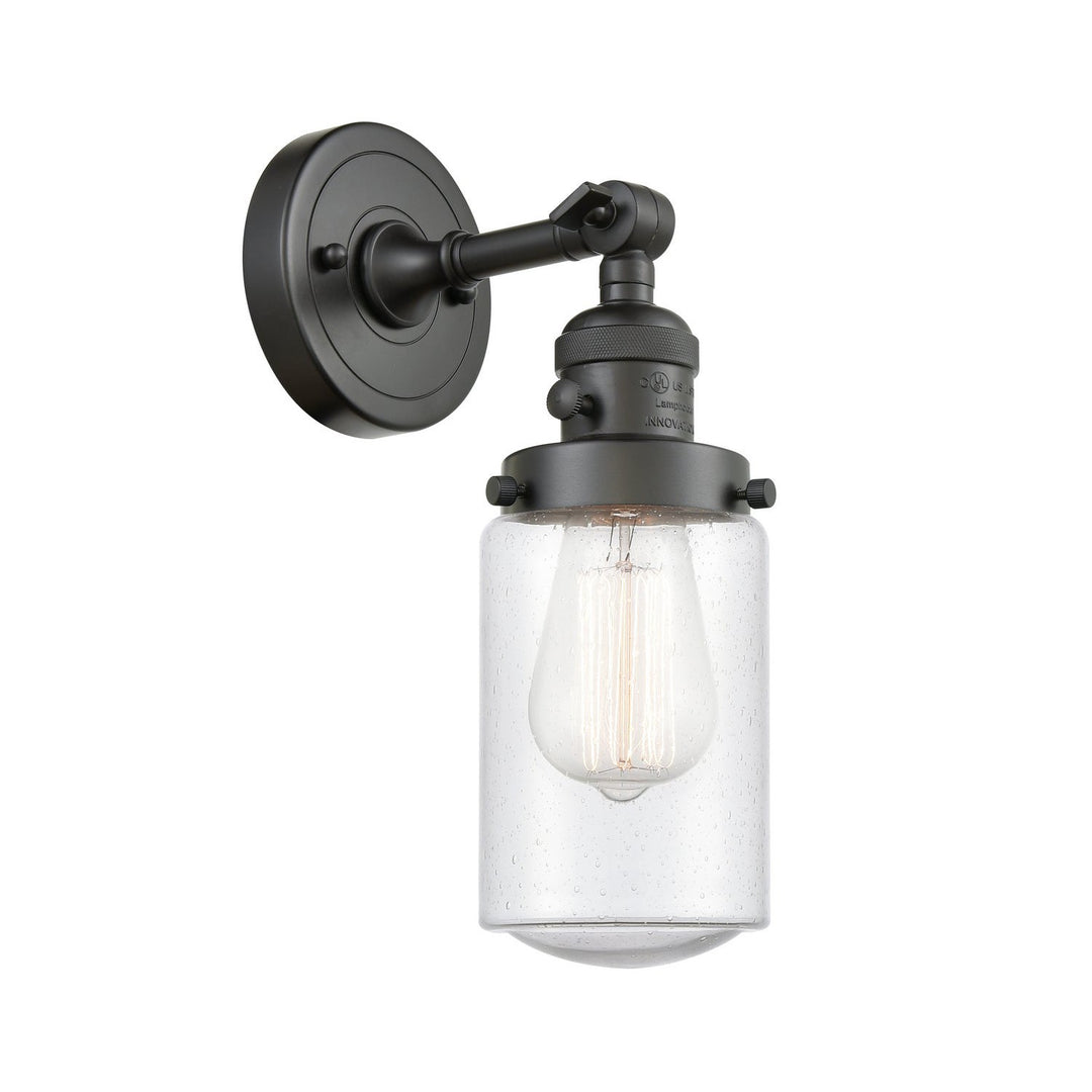 Innovations Franklin Restoration 203SW-OB-G314 Wall Sconce Light - Oil Rubbed Bronze