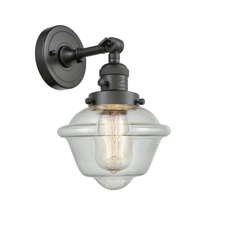 Innovations Franklin Restoration 203SW-OB-G534 Wall Sconce Light - Oil Rubbed Bronze