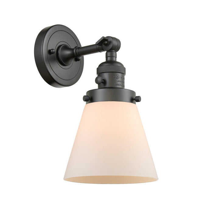 Innovations Franklin Restoration 203SW-OB-G61 Wall Sconce Light - Oil Rubbed Bronze