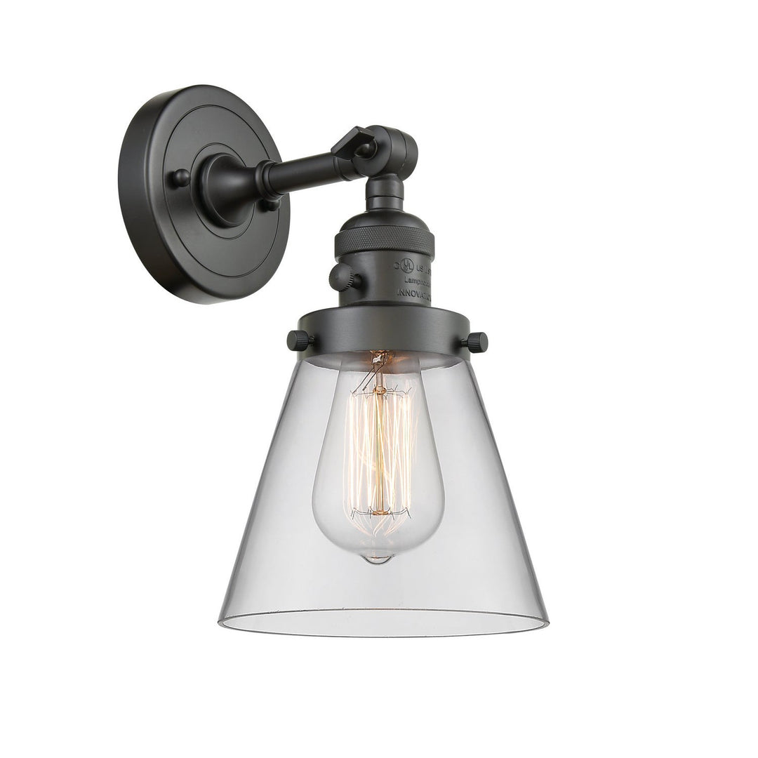 Innovations Franklin Restoration 203SW-OB-G62 Wall Sconce Light - Oil Rubbed Bronze