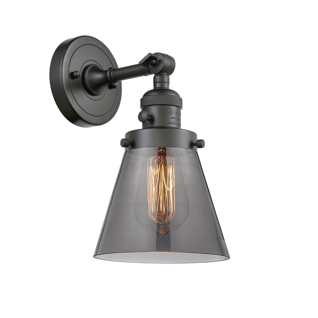 Innovations Franklin Restoration 203SW-OB-G63 Wall Sconce Light - Oil Rubbed Bronze