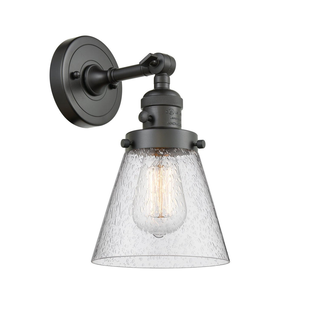 Innovations Franklin Restoration 203SW-OB-G64 Wall Sconce Light - Oil Rubbed Bronze