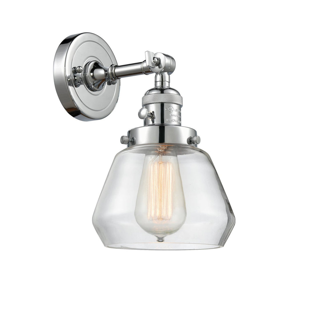 Innovations Franklin Restoration 203SW-PC-G172 Wall Sconce Light - Polished Chrome