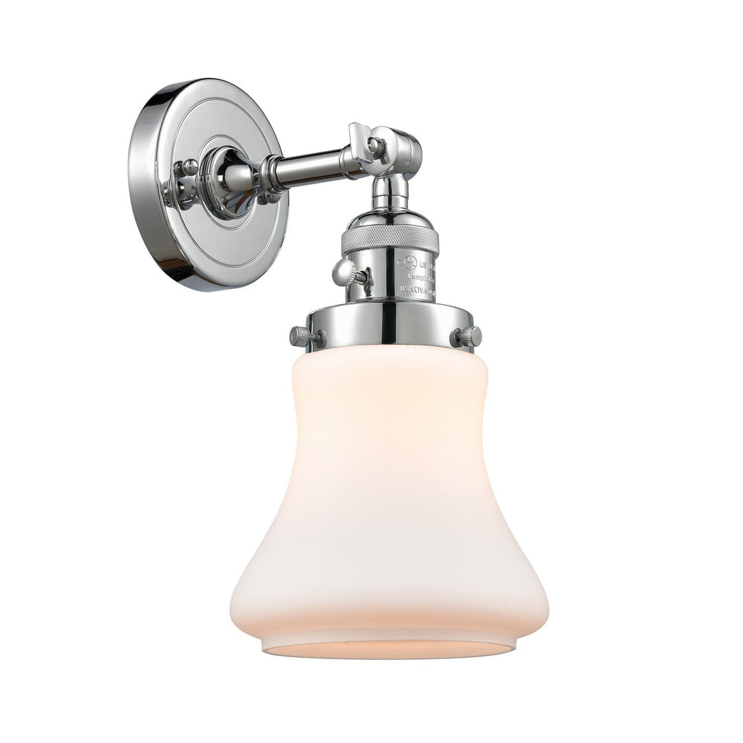 Innovations Franklin Restoration 203SW-PC-G191 Wall Sconce Light - Polished Chrome