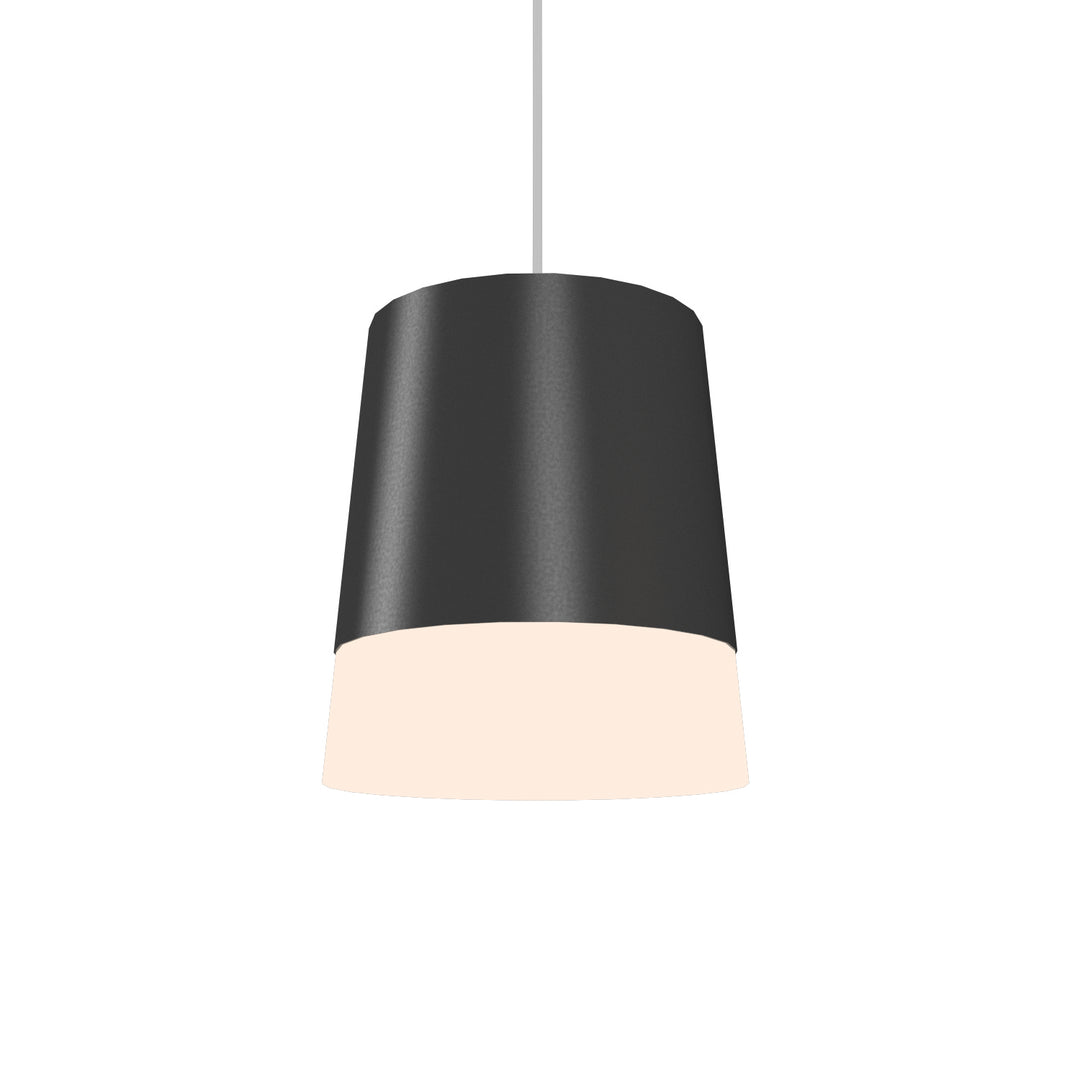 Accord Conical 1100.39 Pendant Light - Lead Grey