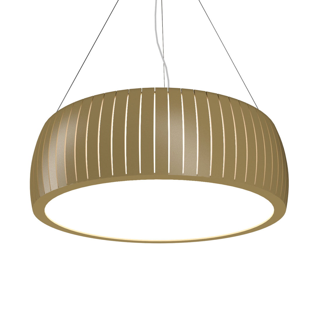 Accord Barrel 1110.38 Pendant Light - Pale Gold