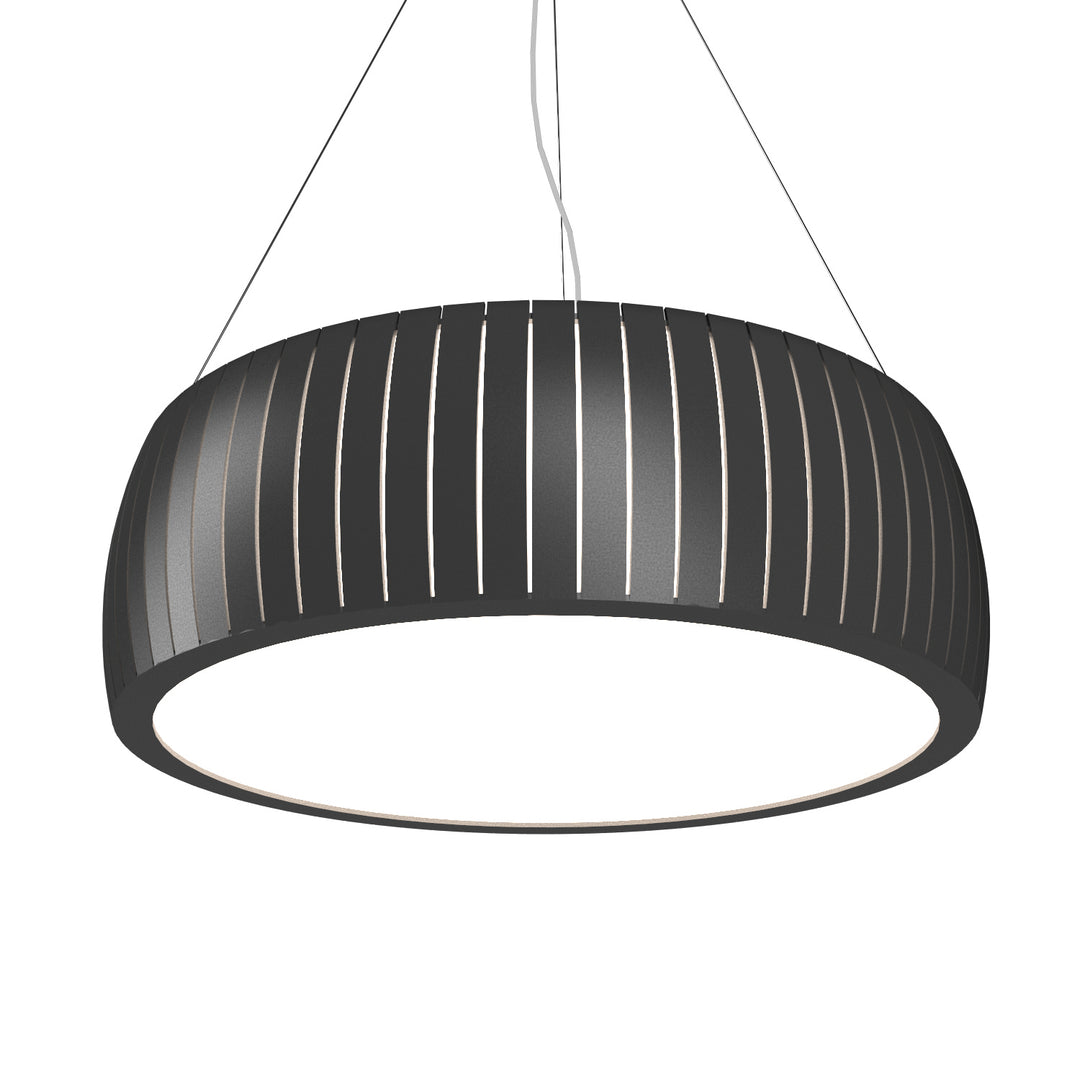 Accord Barrel 1110.39 Pendant Light - Lead Grey