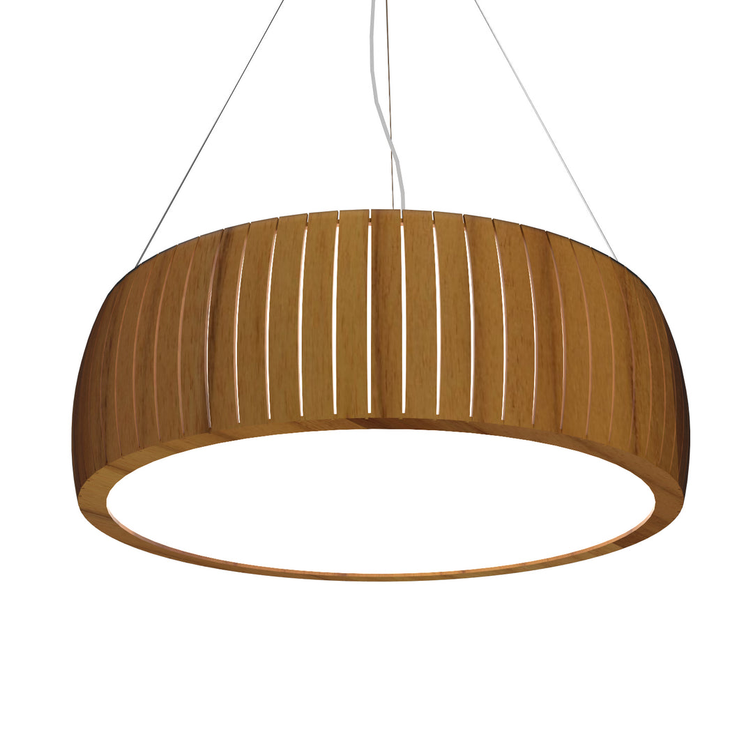 Accord Barrel 1111.12 Pendant Light - Teak