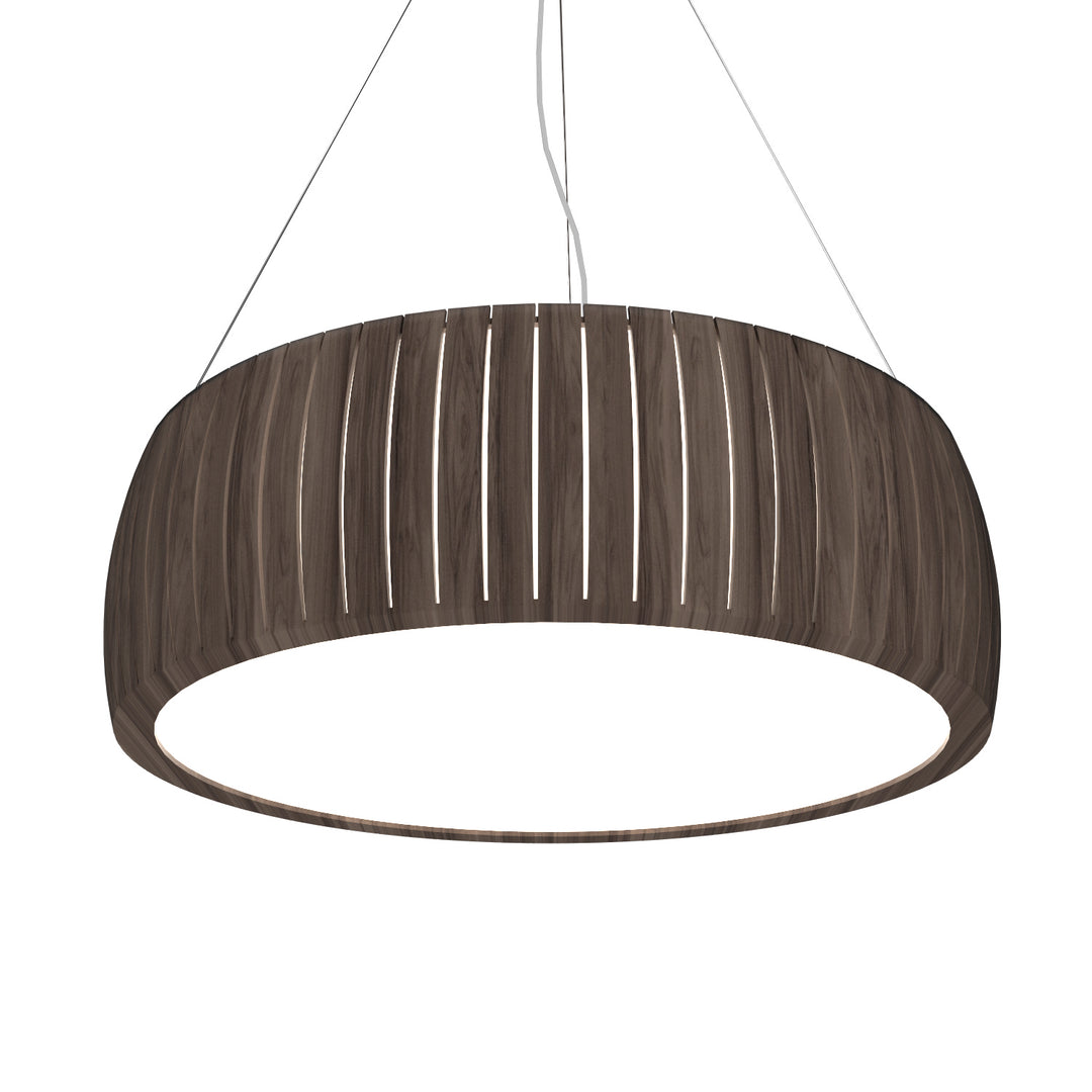 Accord Barrel 1111.18 Pendant Light - American Walnut