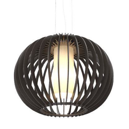Accord Stecche Di Legno 1134.02 Pendant Light - Matta Black