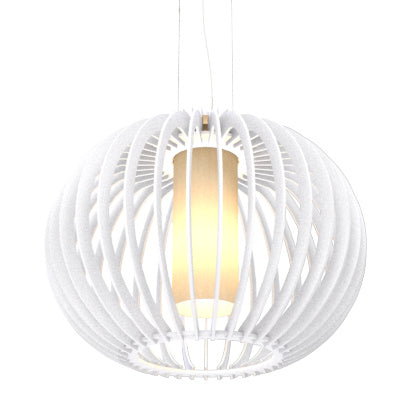 Accord Stecche Di Legno 1134.25 Pendant Light - Iredesent White