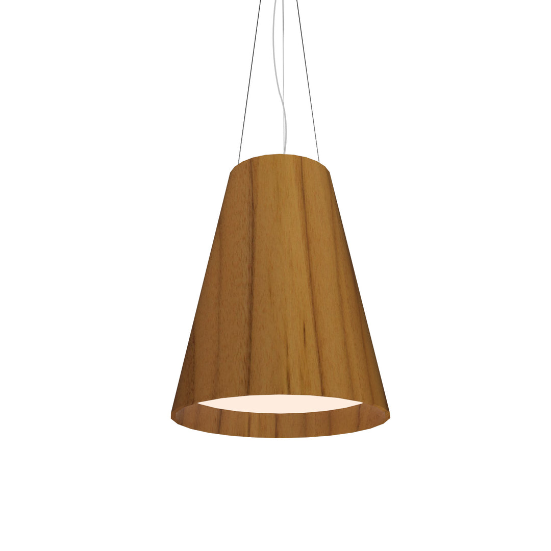Accord Conical 1146.12 Pendant Light - Teak