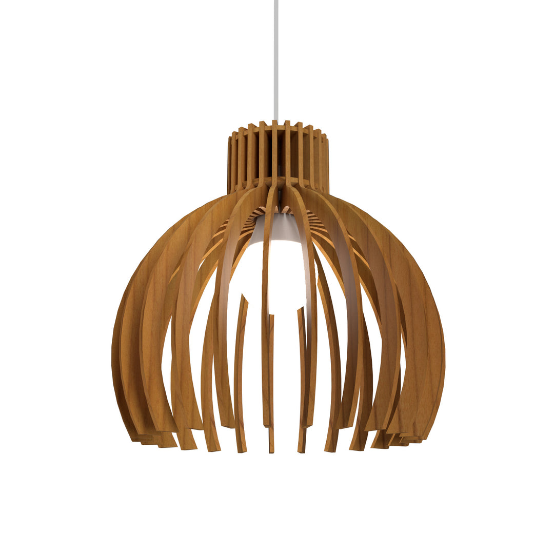 Accord Stecche Di Legno 1180.12 Pendant Light - Teak